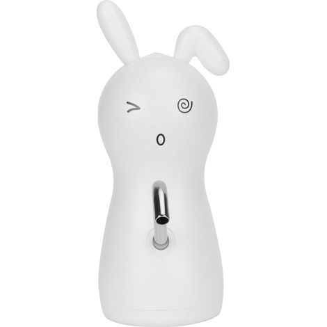 Tragbarer, per USB aufladbarer elektrischer Wasserspender, 450 ml Fassungsvermögen, geeignet für Fässer von 4,5 l bis 18,9 l, Hasenform (1/5)