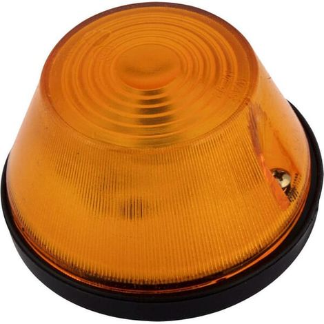 Runde Positionsleuchte, 12/24 V, orange, zum Anschrauben, Waś 1400690220 (1/2)