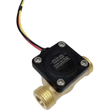 Wasserdurchflusssensor mit 4 externen Gewindeanschlüssen für Hall-Effekt-Durchflussmesser (1/5)