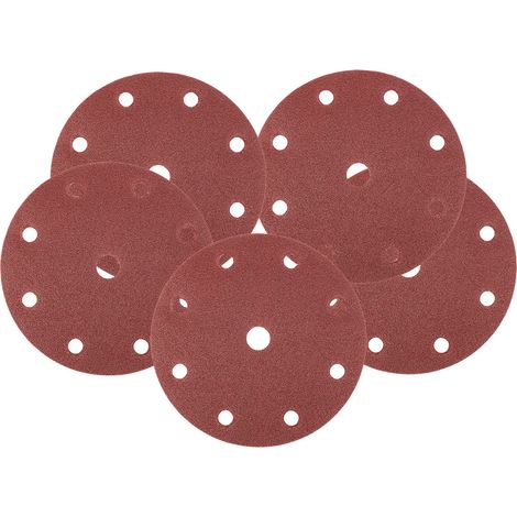 Schleifscheiben 150 mm, P40, 5 Stück, mit 9 Löchern für 04-721 (1/5)