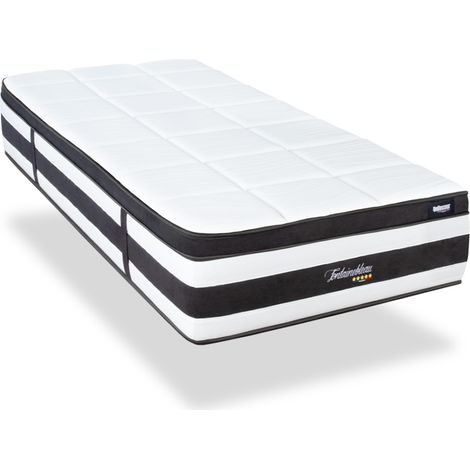 Matelas Ressorts ensachés Fontainebleau 90x200 cm Accueil Mémoire de forme (1/5)