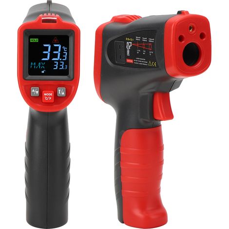 Thermomètre infrarouge portable industriel WT323B 50℃-850℃, testeur de température électronique portatif (1/5)