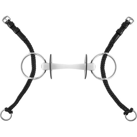FULL, Nero: Montante elevatore per filetto realizzato in nylon e fibbie in acciaio inox
