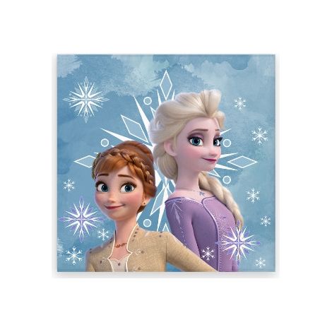 Serviette de toilette Disney La Reine des Neiges, serviette de bain 30x30 cm - Parfaite pour les petits fans 