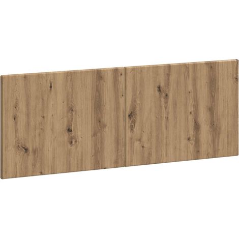 Maison Exclusive - Wandmontiertes Kopfteil BREDA Artisan-Eiche Ho (1/5)
