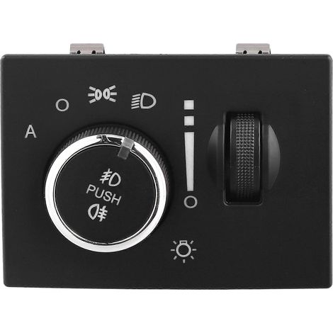 Interruptor de luces antiniebla para coche, interruptor de control de faros delanteros 68189148AA para Dodge Challenger 2014 Accesorios para coche (1/5)