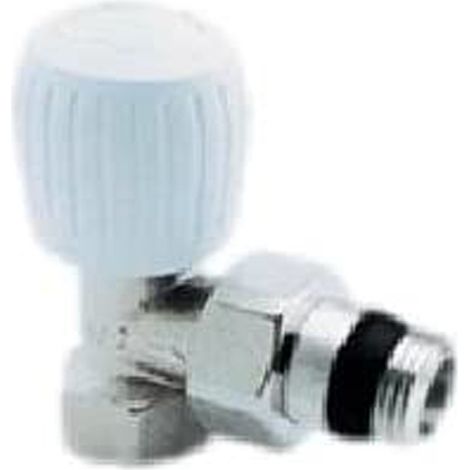 Orkli valvula manual bit. - Válvula radiador escuadra simple reglaje 3/8" roscar