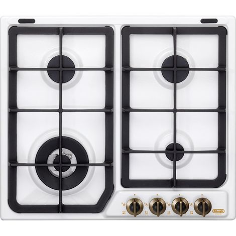 De’Longhi BF 46 PRO plaque Blanc Intégré 60 cm Gaz 4 zone(s)