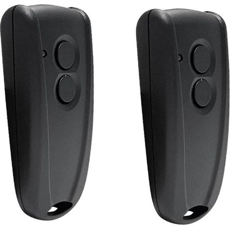 Télécommande de porte de garage 433 MHz 2 pièces, compatible avec la télécommande de porte de volet roulant sans fil à 2 boutons RSE2 RSC2 (1/4)