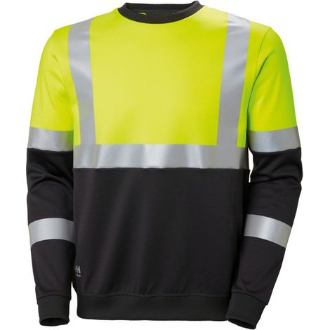 Avvertire la felpa. GIALLO. Taglia XL.