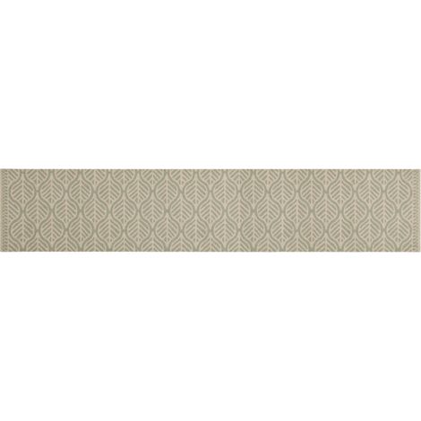 Tapis de cuisine lavable impression feuilles 60x300 cm velours (1/5)