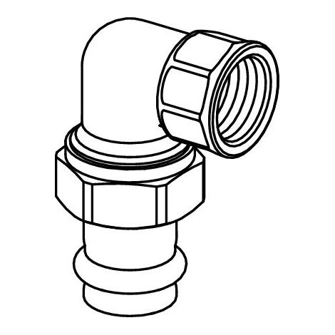 VIEGA 221676 Raccord coudé avec SC (1/2)