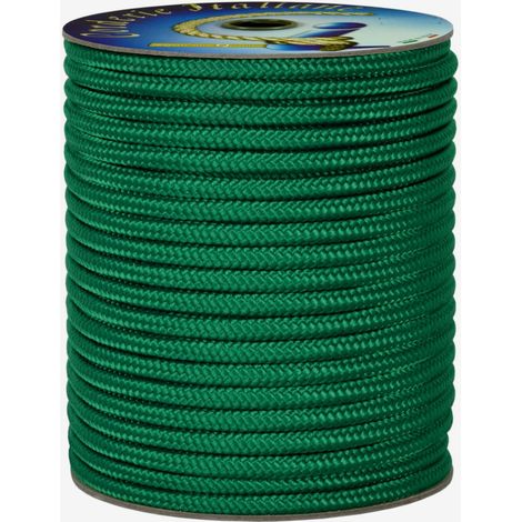 Corderie Italiane 006064992 Treccia polipropilene verde 6 mm - 100 mt (1/3)