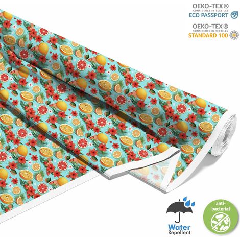 TESSUTI DECORATIVI PER ESTERNI OXFORD - Motivo Frutta  DX6656 (1/5)