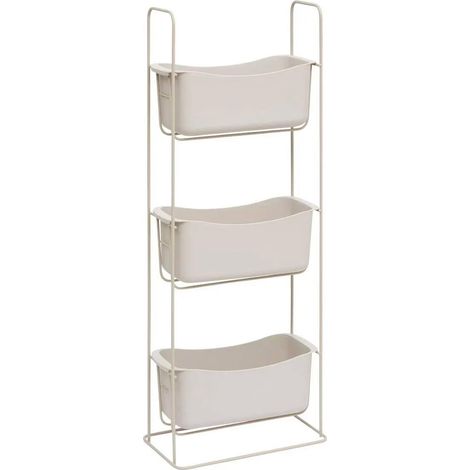 Étagère de Douche 3 Niveaux "Easy Bath" 75cm Beige
