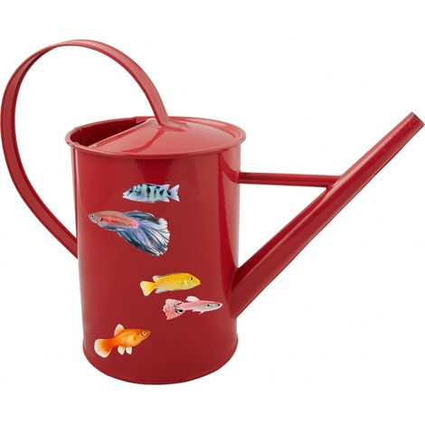 Sticker Autocollant Poissons des Tropiques, Décoratif, 2 pièces, 10,5 cm x 17 cm, Décorez votre Maison (1/4)