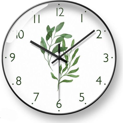 Horloge murale à quartz créative moderne, horloge de salon, calendrier perpétuel (1/4)