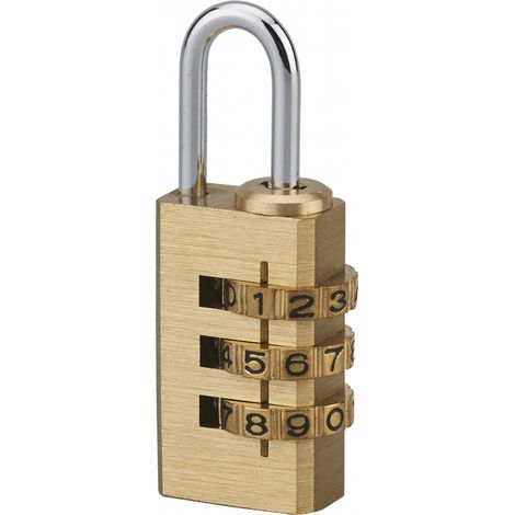 THIRARD - Cadenas à code 158, bagage, 15mm, 3 chiffres - THIRARD