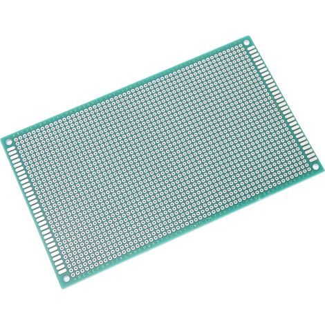 10 plaques d'essai PCB double face étamées de 9 x 15 cm (1/5)