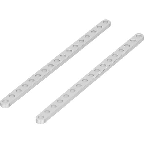 Support de fixation droit en acier inoxydable pour meubles et accessoires de quincaillerie 3102‑0017‑0136 (1/5)