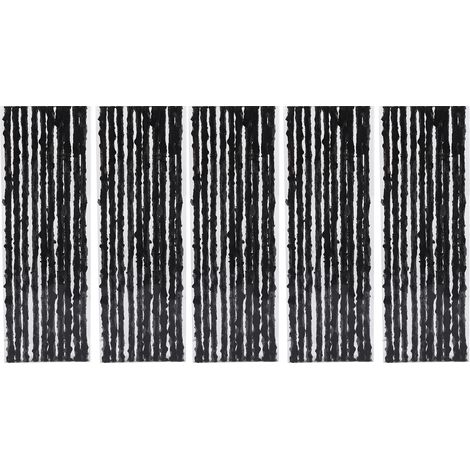50 bouchons de réparation pneu tubeless, bandes d'étanchéité 200x3mm noires pour auto moto, kit de colmatage crevaison. (1/5)