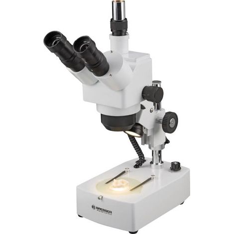 Stéréomicroscope Bresser Optik 5804000 trinoculaire 160 x lumière réfléchie, lumière transmise (1/5)