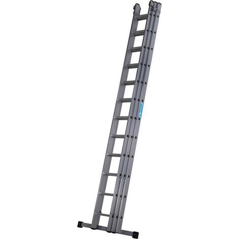 Zarges 4031226 Everest Square-Rung Extension Ladder 3-Part 3 x 12 ZAR4031226