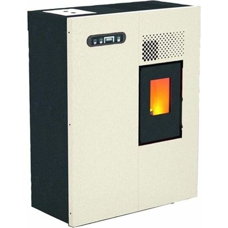Camilla - Stufa a pellet da 4.6 Kw avorio (1/3)