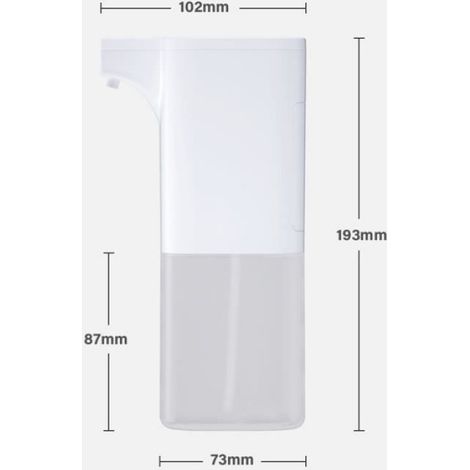 Distributeur de savon - - Automatique - 350ml - Induction infrarouge - Étanchéité IPX3 (1/4)