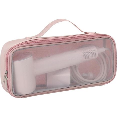 Étui de transport, sac de rangement et étui de protection pour sèche-cheveux Dyson Supersonic et embouts (sac vide uniquement) (rose) (1/4)
