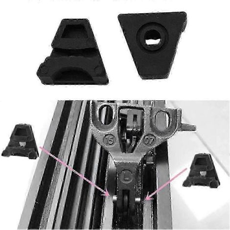 Kit de réparation de 4 clips pour vitre coulissante de toit ouvrant de voiture Mercedes CLA ACE Classe W176 W177 W205 C207 C11 (2025) (1/5)