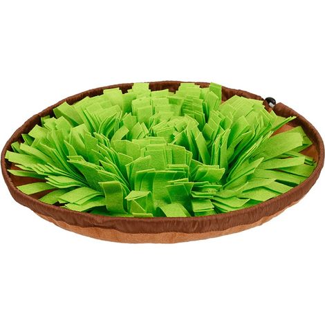 Tapis de fouille pour chiens, distributeur de friandises et tapis d'alimentation pour chiens - Vert (1/5)