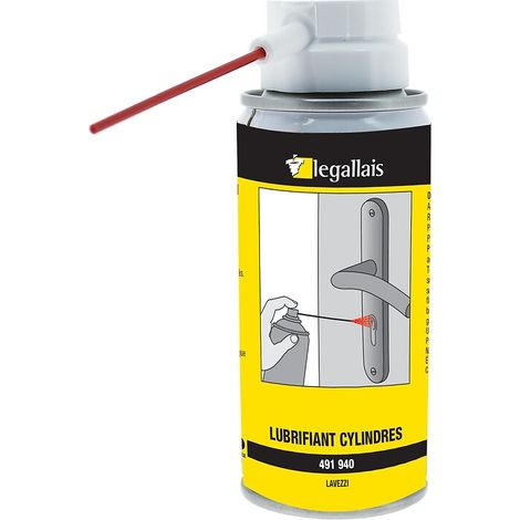Lubrifiant cylindres et serrures Lavezzi - aérosol de 140 ml brut-100 ml net - CRC INDUSTRIES EUROPE BV