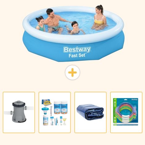 Bestway Bestway Fast Set Ronde - 305x66 cm - 5-pièces S282 (1/5)
