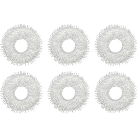 Filiyano-Pièces détachées pour robot laveur de sols Bot W10/W10 Pro : lingettes de rechange pour aspirateur robot autonettoyant (lot de 6). (1/5)