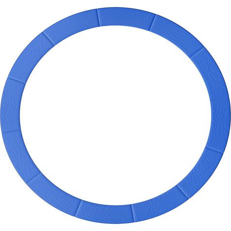 Coussin de protection pour trampoline de remplacement Ø 366 cm résistant aux rayons UV, anti déchirure bleu (1/5)