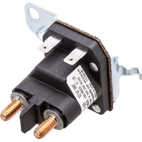 Solénoïde tracteur tondeuse 12V 100A – 4 bornes – Compatible MTD et Cub Cadet – Pièce d'origine (1/2)
