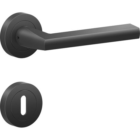 KARCHER DESIGN Drückergarnitur ER54 BB0 83 - Montana, Buntbart, Edelstahl (1/5)