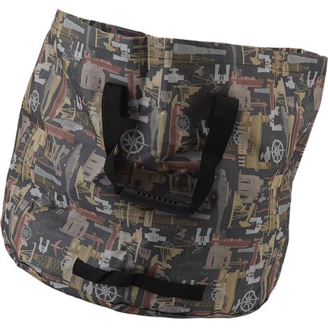 Sac à outils de jardin imperméable en toile Oxford, écologique et largement utilisé, pour les feuilles et les déchets. (1/5)