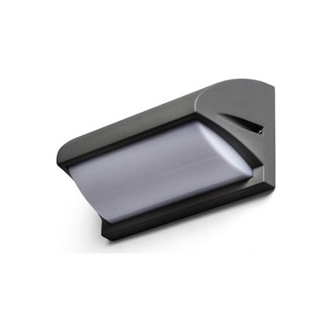 Lampada plafoniera applique MORA da parete grigio antracite  230V E27 18W IP54