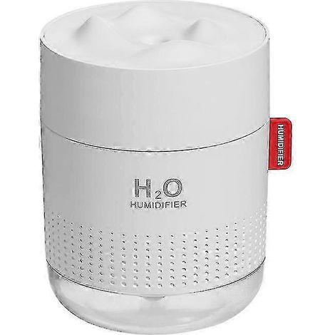 Mini humidificateur d'air pour bébé, humidificateur portable USB silencieux avec arrêt automatique, 500 ml, blanc (1/4)