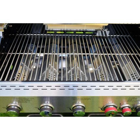 Gasgrill Megamaster 5 Brenner, 26kW, Powerzone