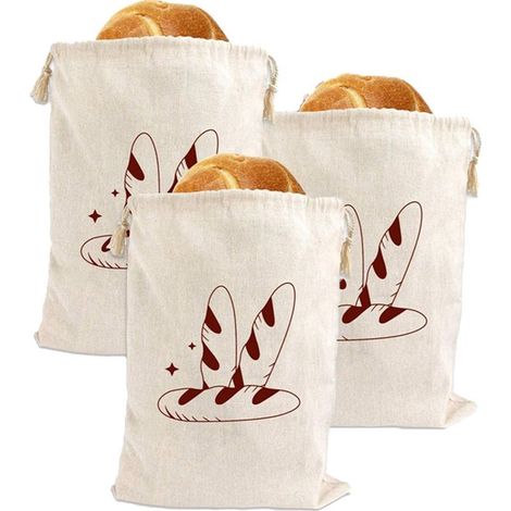 3x Brotkörbe, Haver Lin, BrottüTen, Haver Conservation, Brotsack, Brottasche (1/5)