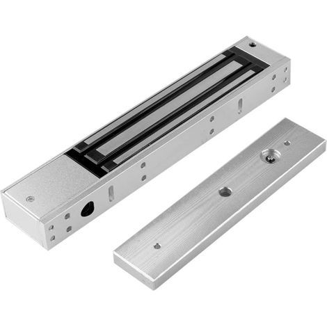 12V Waterproof Electric Magnetic Electromagnetic Door Lock 280KG 600LBs for Access Control System, Holding Force Magnetic Door Lock, Outdoor and Indoor (1/4)