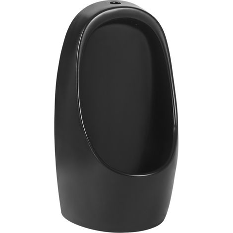 Mexen Mateo wandhängendes Urinal, schwarze Matte - 37036570 (1/2)