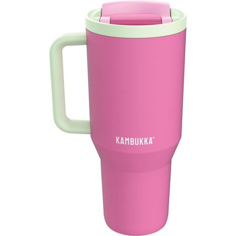 Thermobecher mit Teleskop-Strohhalm Kambukka Rio Tumbler 950ml Bubblegum Mint