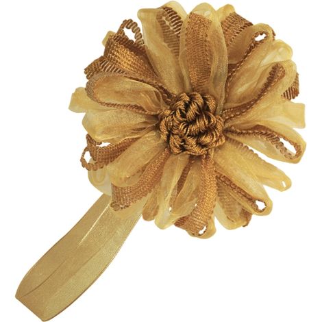 calamita fiore organza e nastro