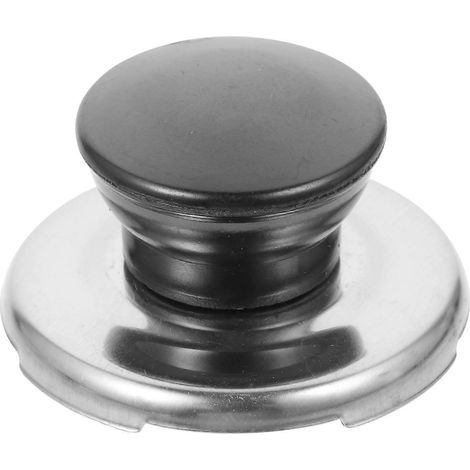 Pfeifender Wasserkocherdeckelknopf, Überkochalarm-Set, Pfeifender Wasserkocherdeckelknopf – 5,50 x 5,50 x 3,00 cm – Silber (1/4)