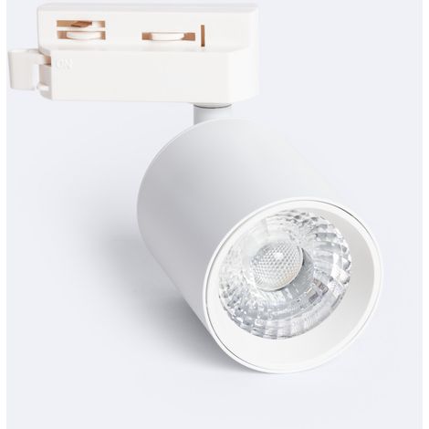 Faretto LED Binario Monofase 10W Regolabile Mallet Bianco 4000K Bianco Naturale