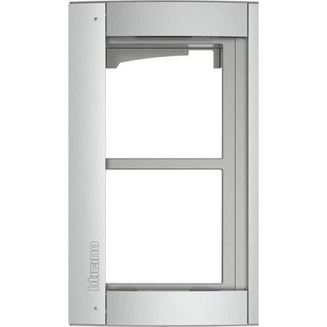Bticino Sfera New Aluminium-Einbaurahmen 138x235 mm